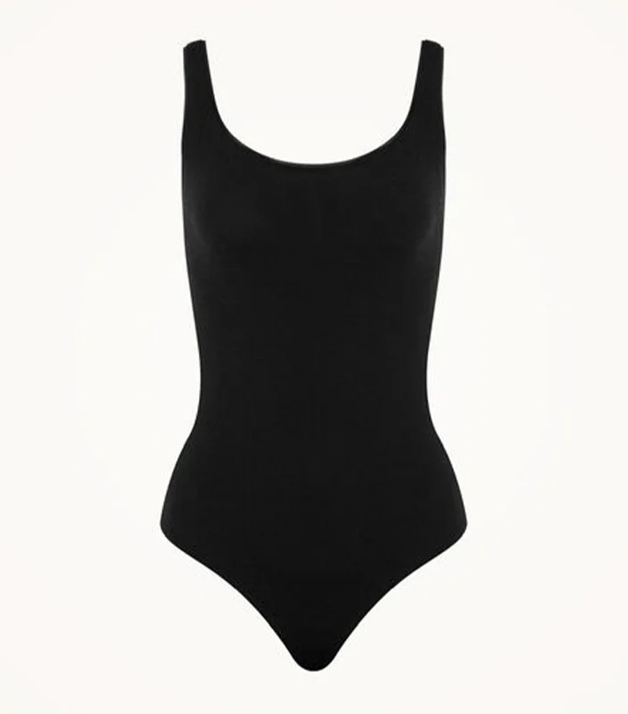 Jamaika String Bodysuit Black