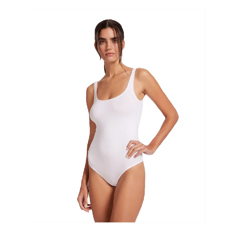 Wolford Jamaika String White Body