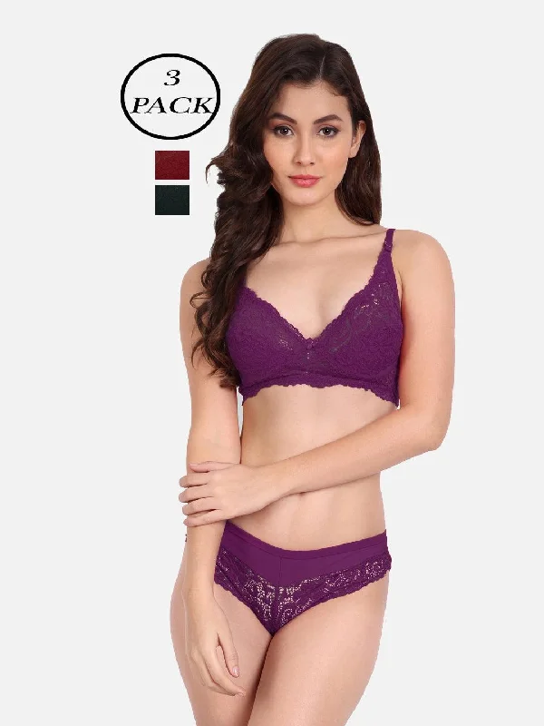 Black Maroon Purple / 30B