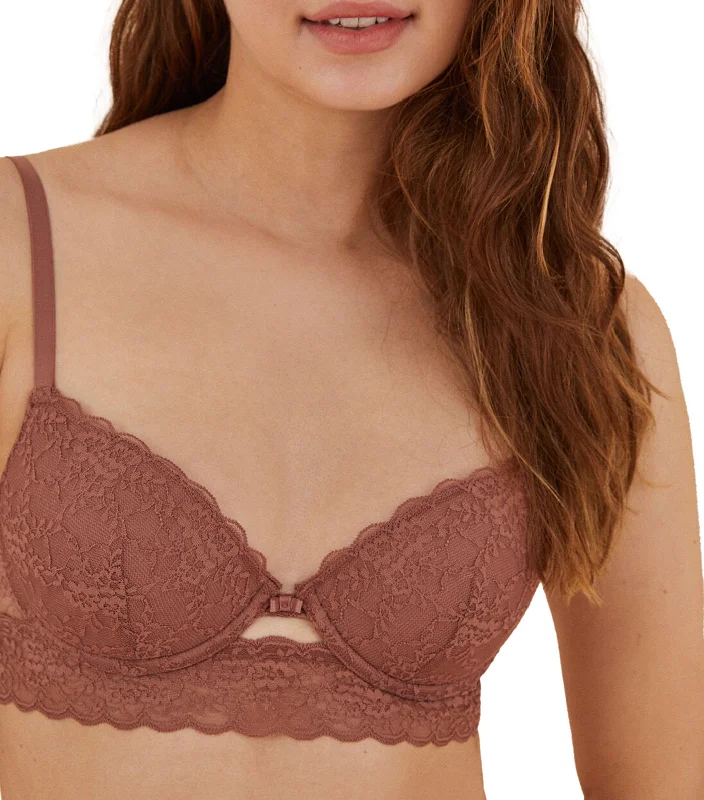 BEAUTIFUL Brown Lace Bra