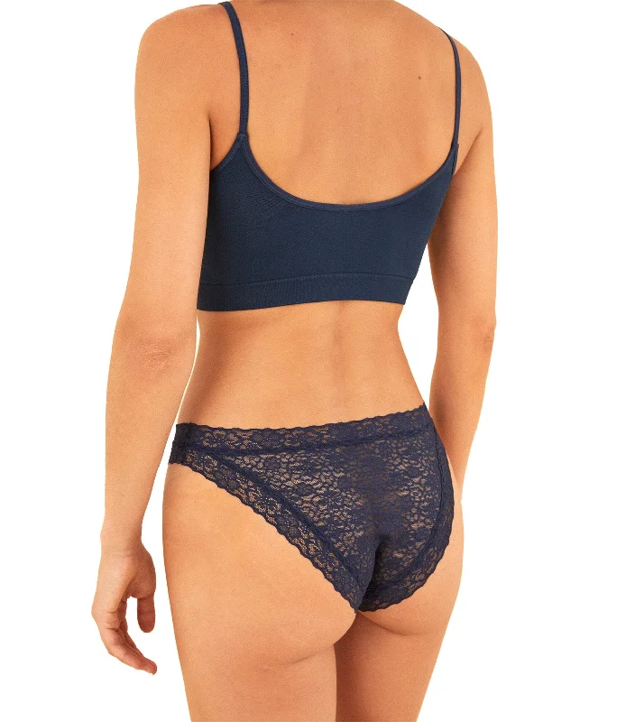 Lace Panty Navy Blue