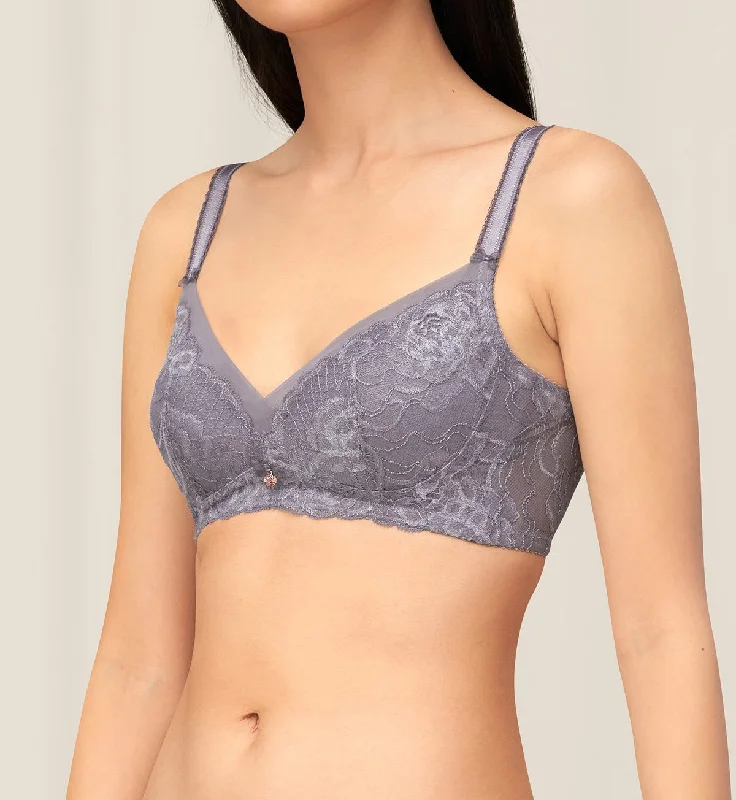 FLORALE WILD PEONY NON-WIRED PADDED BRA