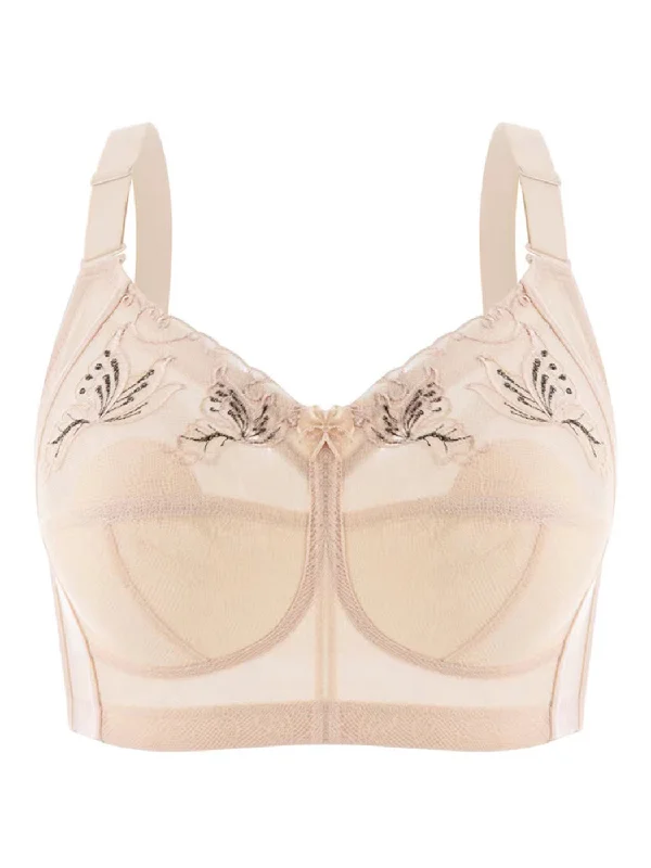 Adjustable Side Support Wire-Free Bra