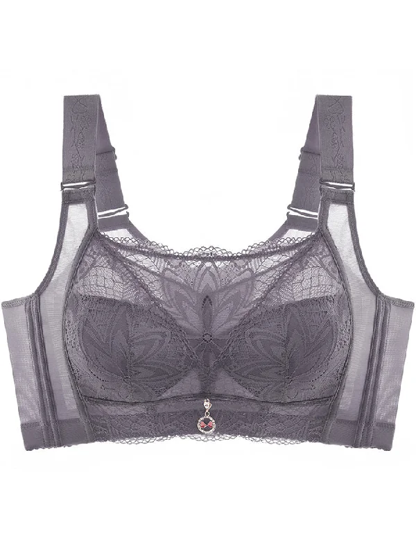 Breathable Shaping Side Support Minimizer Bras