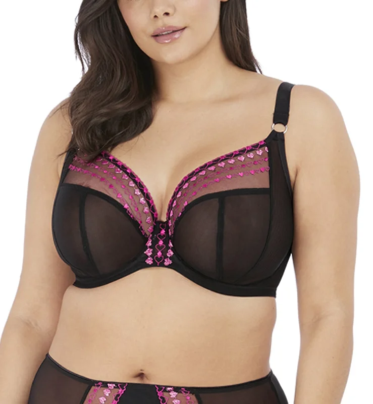 Elomi Matilda Banded Plunge Underwire Bra (8900) - Kiss