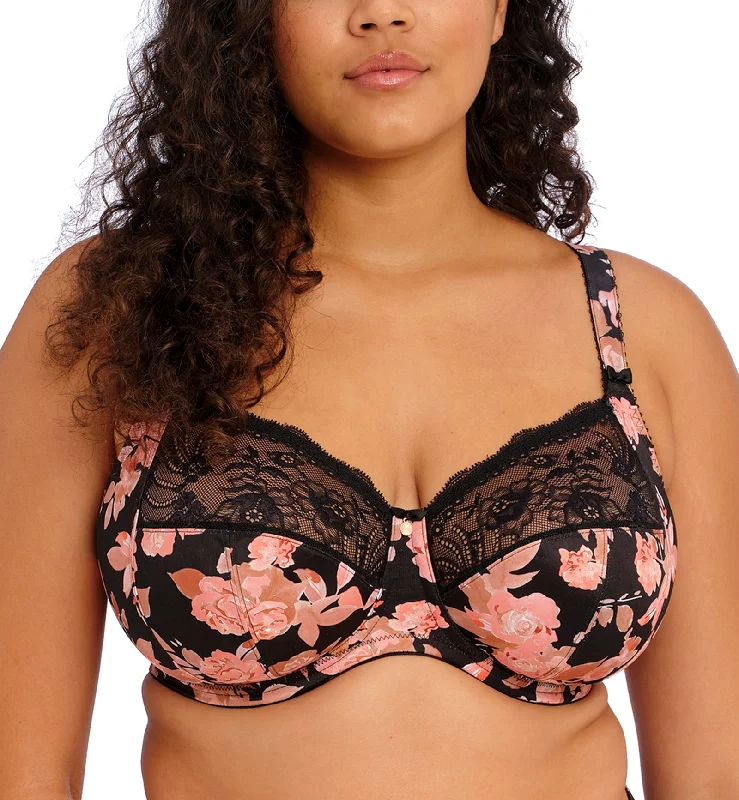 Elomi Morgan Stretch Lace Banded Underwire Bra (4110) - Watercolour