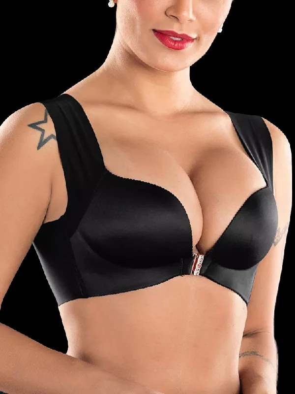 Front Closure T-shirt Wireless Bras