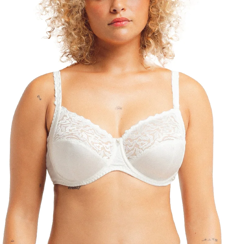 Louisa Bracq Electric Waves Full Cup Underwire Bra (49401) - Pearl