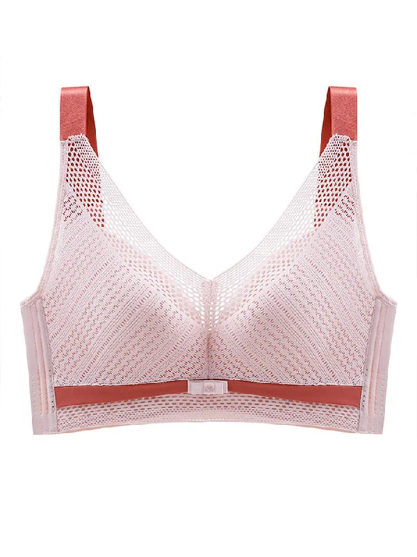 Mesh Breathable Full Coverage Minimizer Bras