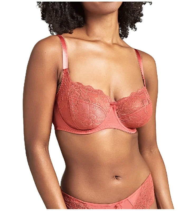 Panache Imogen Balconnet Underwire Bra (10161) - Garnet Rose