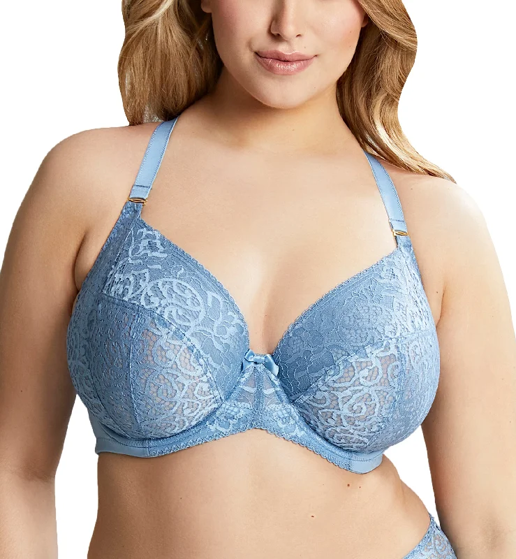 Sculptresse by Panache Estel Plunge Underwire Bra (9686) - Dusk Blue