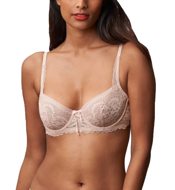 Skarlett Blue Minx Unlined Balconette Underwire Bra (1733100) - Cashmere/Blush