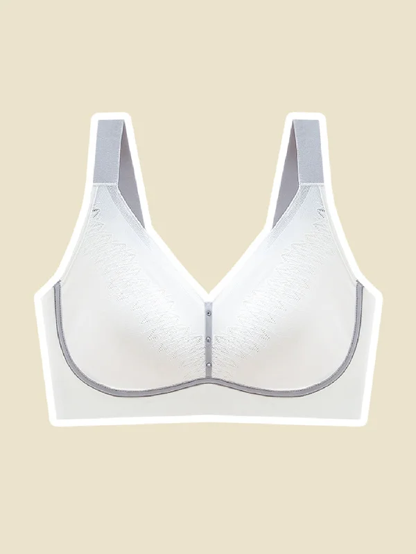 Summer Breathable Wire-Free Minimizer Bra