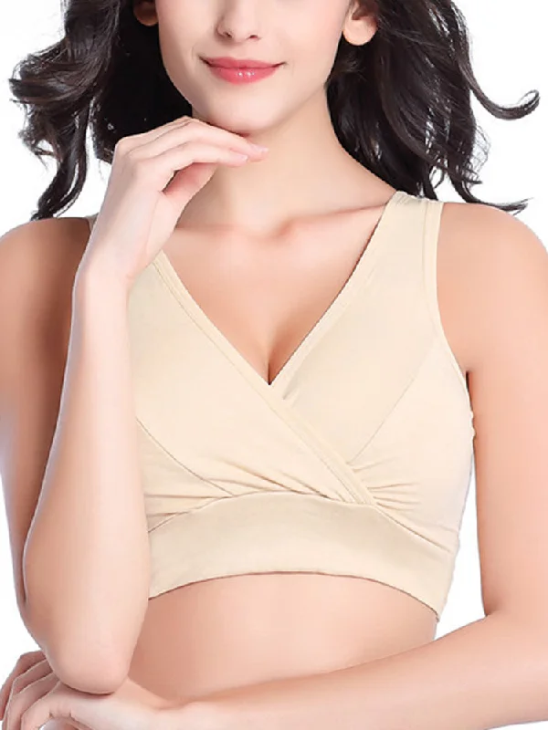 Women's Comfort Non-padded Wireless Sleep Bras