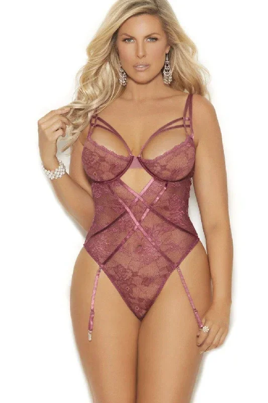 Plus Size Underwire Teddiette