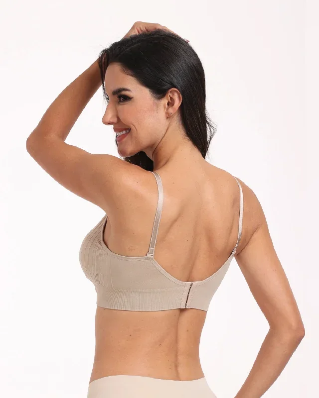 Scoopneck Cami Bra with Back Closure 9172