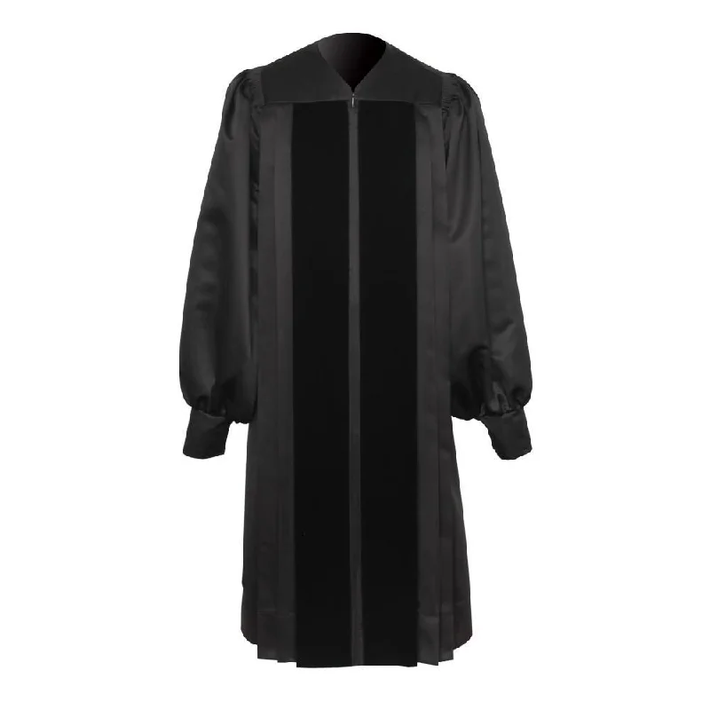 black-clergy-robe