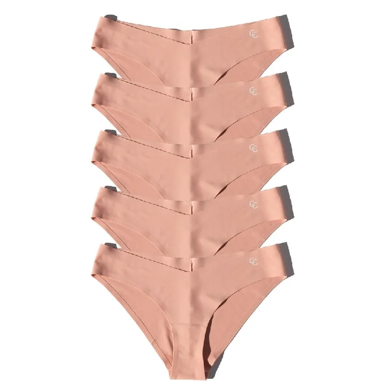 Blush Seamless Briefs 5 for $98