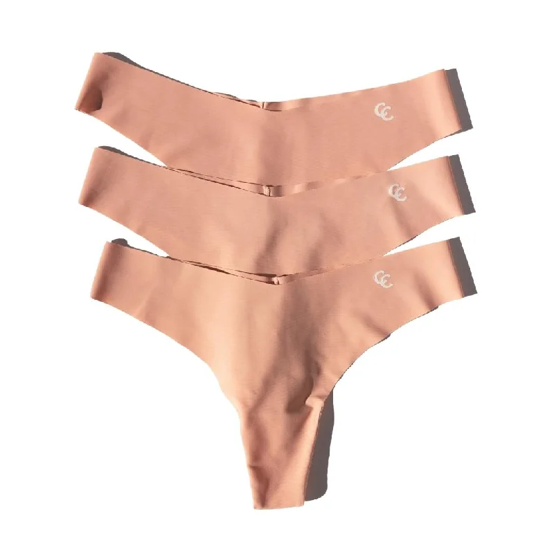 Blush Seamless Thongs 3 for $65