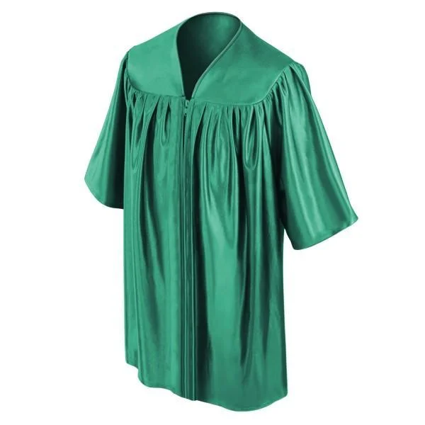 Child's Shiny Emerald Green Choir Robe