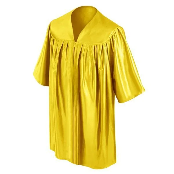 Child's Shiny Gold Choir Robe