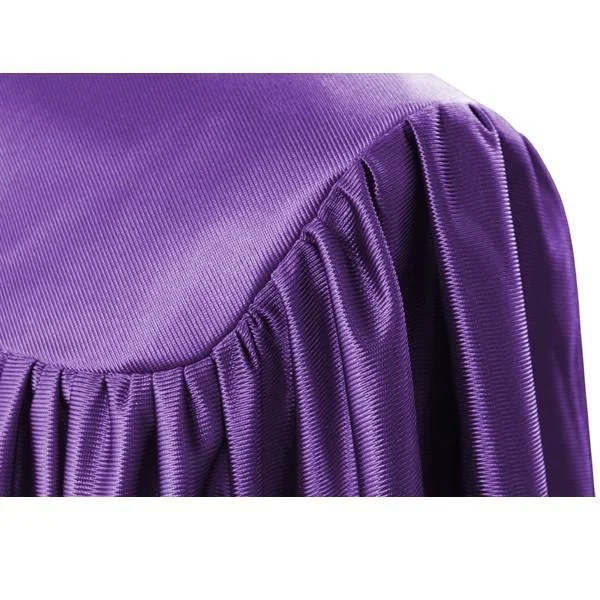 childs-shiny-purple-choir-robe