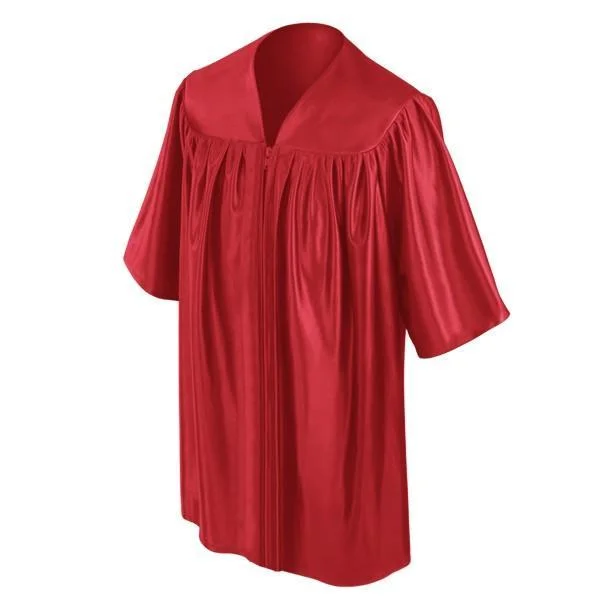 Child's Shiny Red Choir Robe