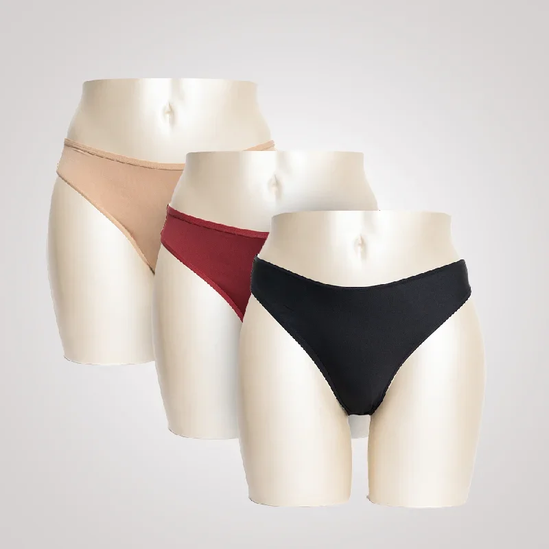 Microfiber Thong (Pack of 3)