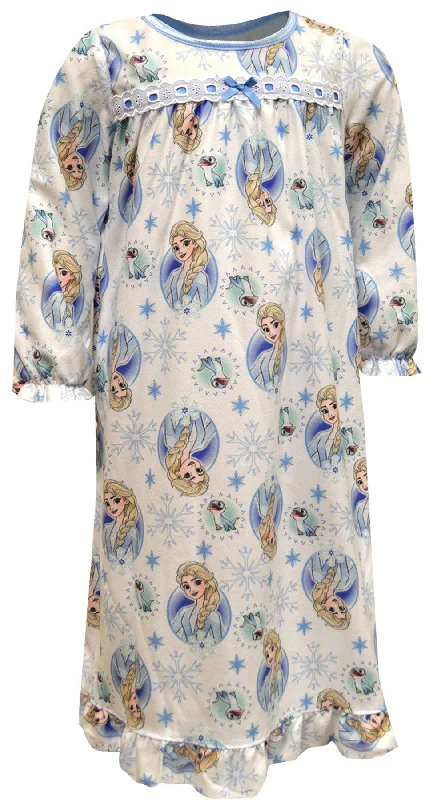 Disney Frozen Elsa Traditional Flannel Nightgown