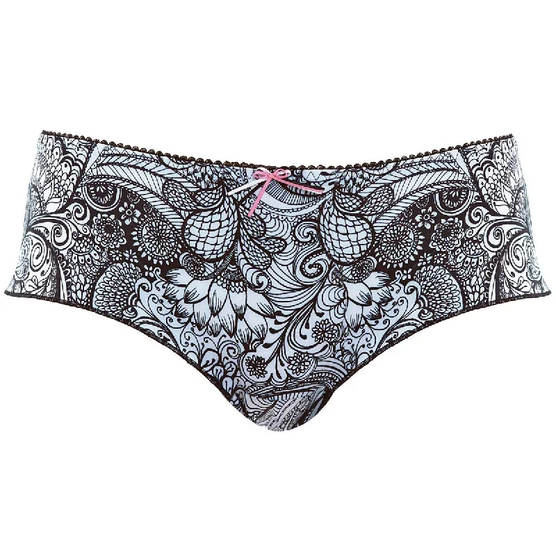 Zentangle Monochrome Short - Freya