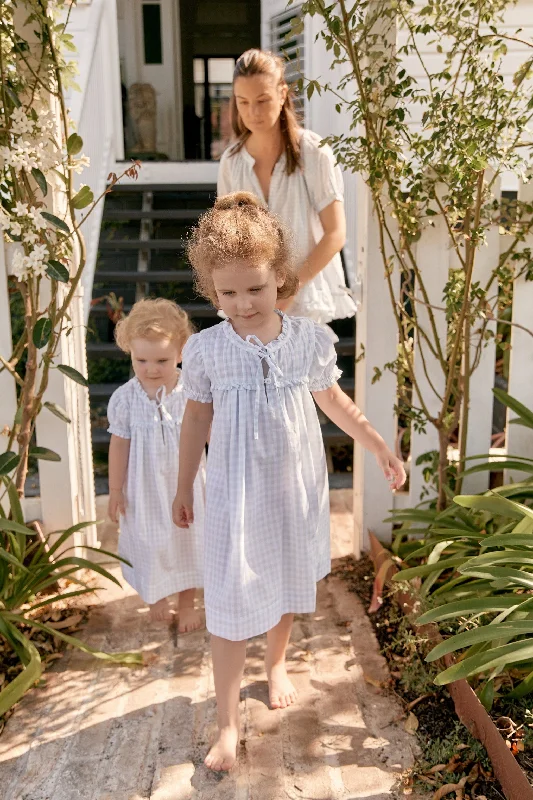 girls-nightie-cotton-gingham-pale-blue