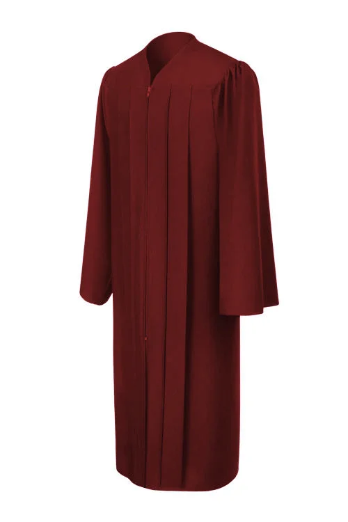 Matte Burgundy Choir Robe