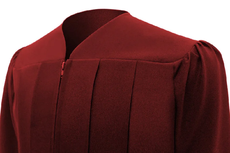 matte-burgundy-choir-robe