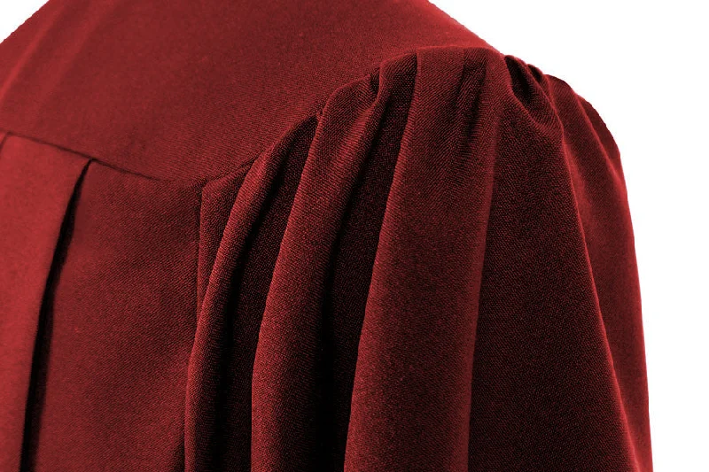 matte-burgundy-choir-robe