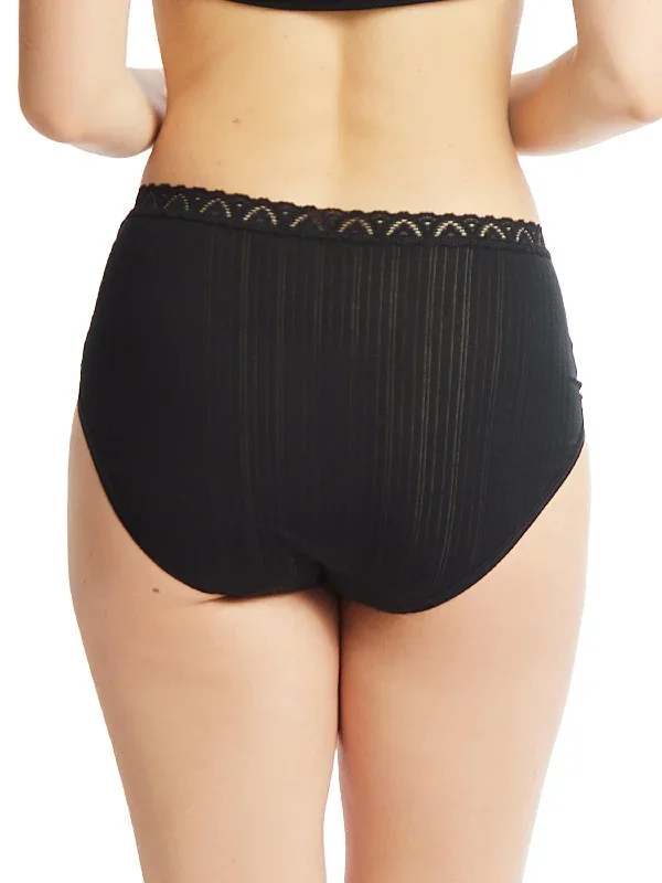 MellowLuxe French Brief Black