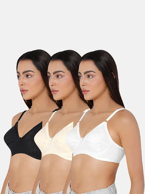 Naidu Hall Heritage-Bra Special Combo Pack - Naturalle-Hak - C63