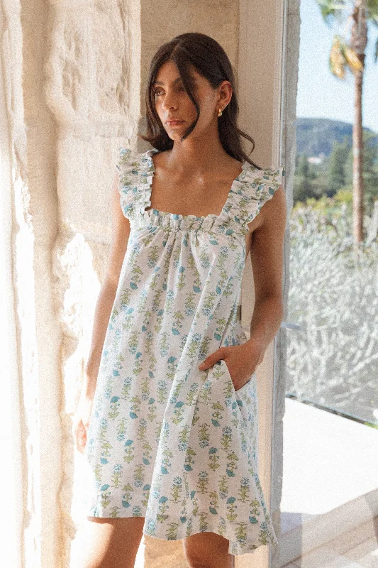 nicolette-nightie-cotton-lotus-flower-blue