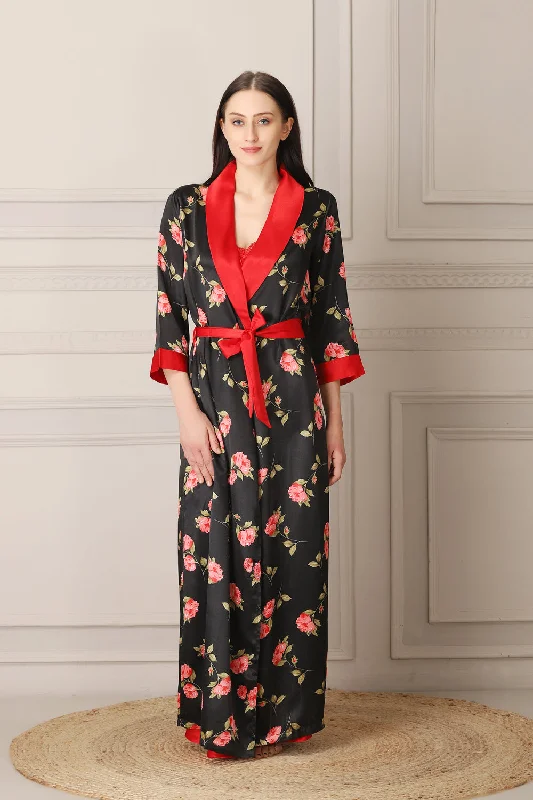 red-satin-nighty-print-robe-nightgown-set