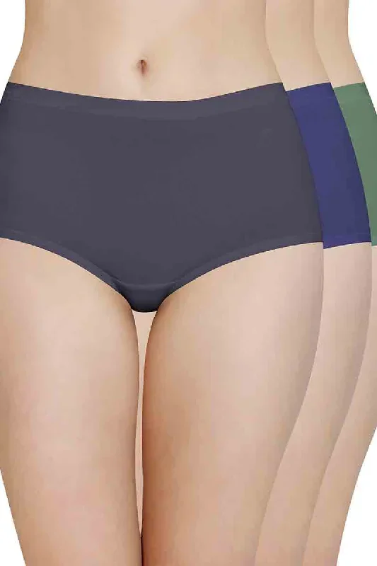 Cotton Full-Brief Solid Pack of 3