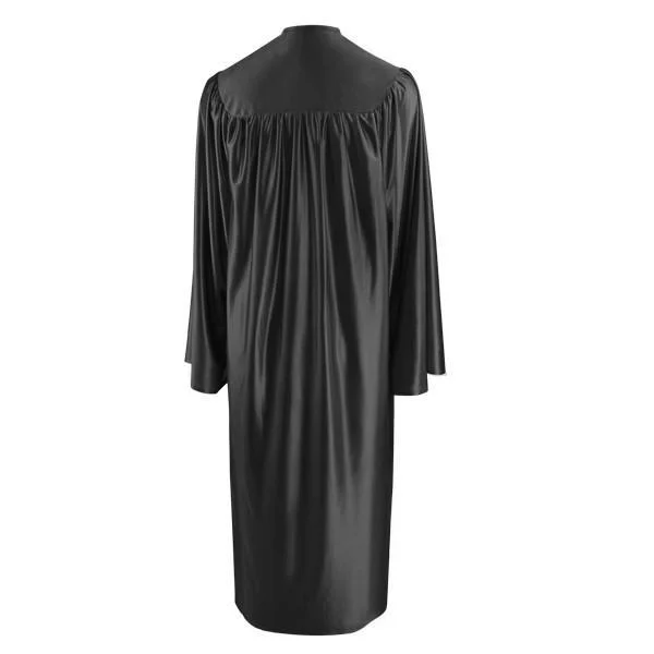 shiny-black-choir-robe