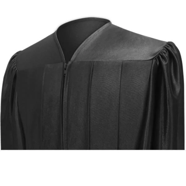 shiny-black-choir-robe