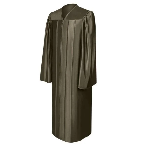 Shiny Brown Choir Robe