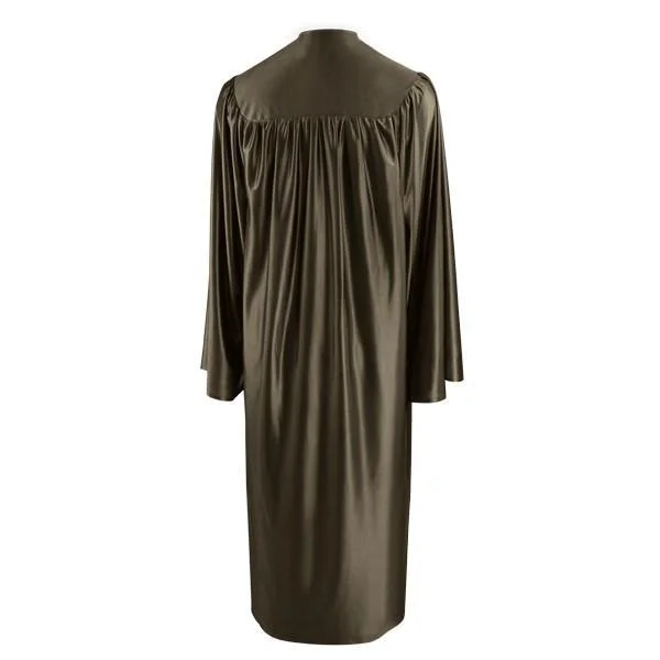 shiny-brown-choir-robe