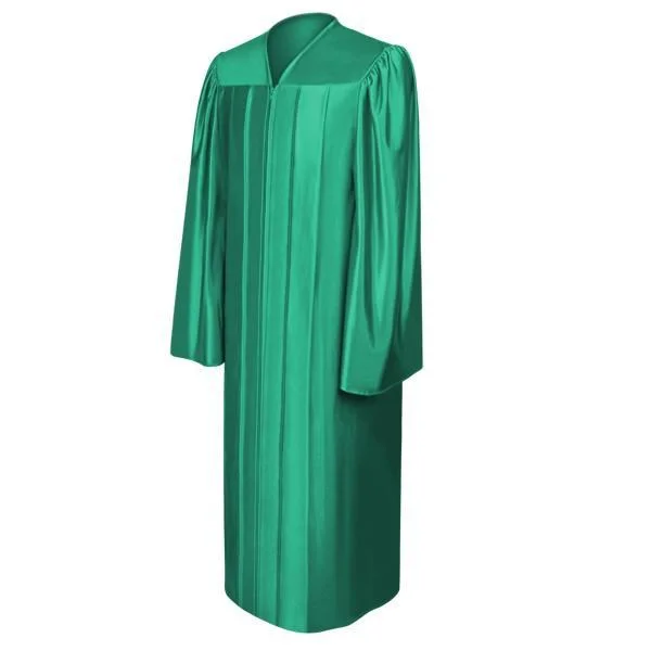 Shiny Emerald Green Choir Robe