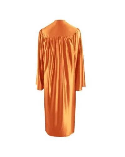 shiny-orange-choir-robe