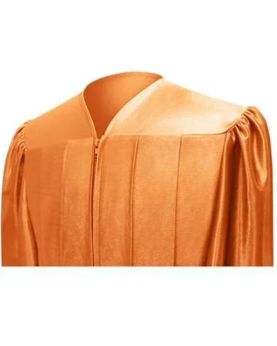 shiny-orange-choir-robe