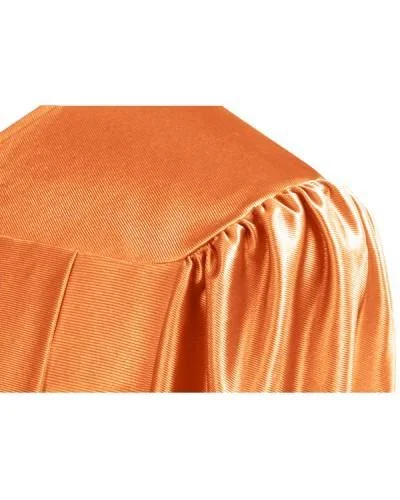 shiny-orange-choir-robe