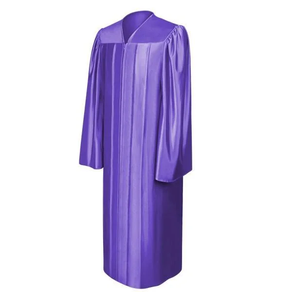 Shiny Purple Choir Robe