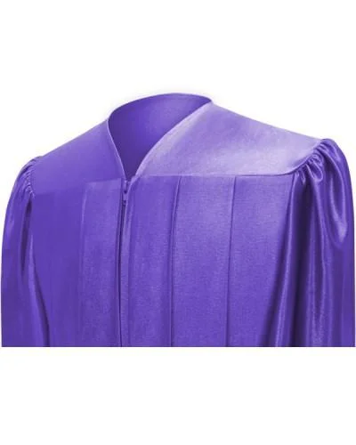 shiny-purple-choir-robe