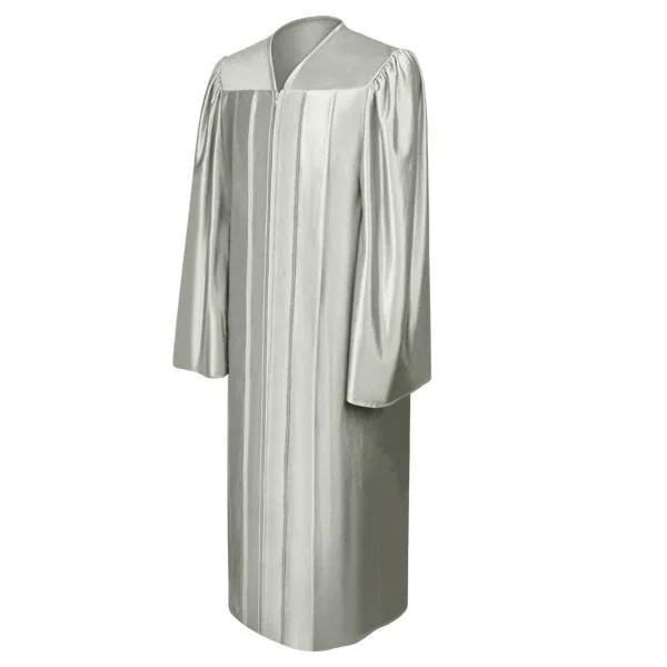 Shiny Silver Choir Robe